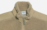 アクメドラビ(acme' de la vie)  MULTI CUT FLEECE JACKET BEIGE