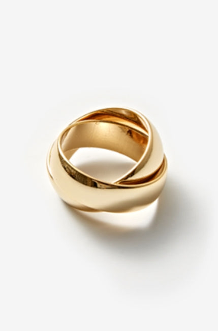 MONDAY EDITION(マンデイエディション) Bold Mobius Ring