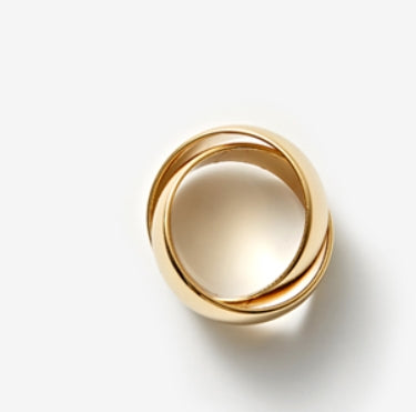 MONDAY EDITION(マンデイエディション) Bold Mobius Ring