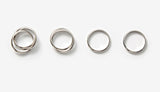 MONDAY EDITION(マンデイエディション) Simple Mobius Ring Set