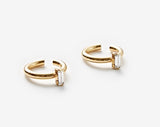 MONDAY EDITION(マンデイエディション) Tiny Cristal Cuff Or Knuckle Ring Set
