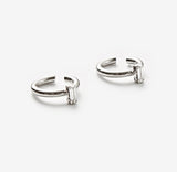MONDAY EDITION(マンデイエディション) Tiny Cristal Cuff Or Knuckle Ring Set