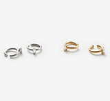 MONDAY EDITION(マンデイエディション) Tiny Cristal Cuff Or Knuckle Ring Set