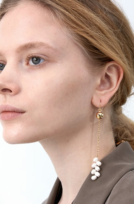 MONDAY EDITION(マンデイエディション)   Wheat Pearl Single Earring