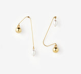 MONDAY EDITION(マンデイエディション)   Ugly Pearl Simple Earrings