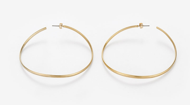 MONDAY EDITION(マンデイエディション)  Wave Big Circle Earrings