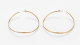 MONDAY EDITION(マンデイエディション)  Wave Big Circle Earrings