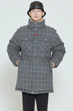 ロマンティッククラウン(ROMANTIC CROWN)   CHESTERFIELD CHECK PARKA_GREY