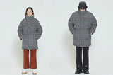 ロマンティッククラウン(ROMANTIC CROWN)   CHESTERFIELD CHECK PARKA_GREY