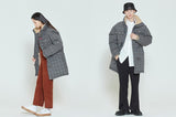 ロマンティッククラウン(ROMANTIC CROWN)   CHESTERFIELD CHECK PARKA_GREY