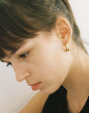 MONDAY EDITION(マンデイエディション)   silver hoop earrings 3