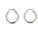 MONDAY EDITION(マンデイエディション)   silver hoop earrings 2
