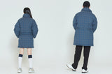 ロマンティッククラウン(ROMANTIC CROWN)   CHESTERFIELD CHECK PARKA_BLUE