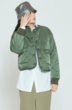 ロマンティッククラウン(ROMANTIC CROWN)   WOMANS REVERSIBLE FLEECE JACKET_KHAKI