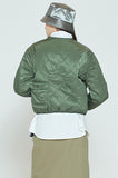 ロマンティッククラウン(ROMANTIC CROWN)   WOMANS REVERSIBLE FLEECE JACKET_KHAKI