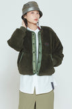 ロマンティッククラウン(ROMANTIC CROWN)   WOMANS REVERSIBLE FLEECE JACKET_KHAKI