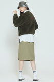 ロマンティッククラウン(ROMANTIC CROWN)   WOMANS REVERSIBLE FLEECE JACKET_KHAKI