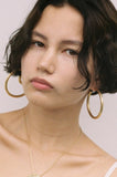 MONDAY EDITION(マンデイエディション) New Moon Pipe Earrings