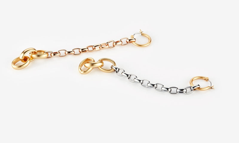 MONDAY EDITION(マンデイエディション) Simple Chain Single Earring