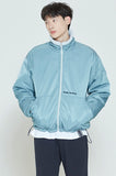 ロマンティッククラウン(ROMANTIC CROWN)   REVERSIBLE FLEECE JACKET_SKY BLUE