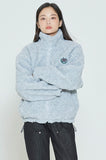 ロマンティッククラウン(ROMANTIC CROWN)  REVERSIBLE FLEECE JACKET_GREY