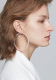 MONDAY EDITION(マンデイエディション) Pearl Hoop Earrings