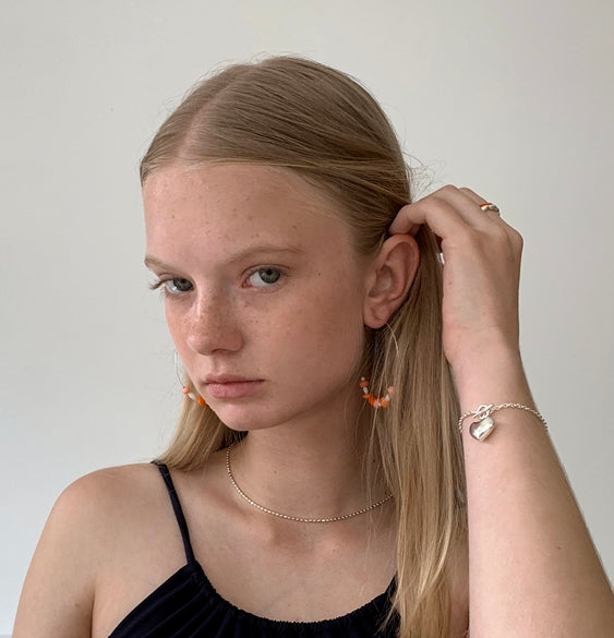 MONDAY EDITION(マンデイエディション)  Corallites Assembly Earrings