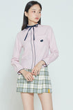 ロマンティッククラウン(ROMANTIC CROWN)  COLLAR RIBBON SHIRT_PINK