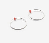 MONDAY EDITION(マンデイエディション)    Corallite Big Circle Earrings