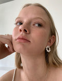 MONDAY EDITION(マンデイエディション)  Circle Seashell Earrings