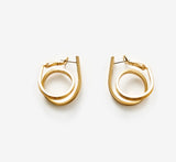 MONDAY EDITION(マンデイエディション)  Small Coil Itself Earrings