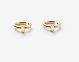 MONDAY EDITION(マンデイエディション) Tiny Cristal Cuff Or Knuckle Ring Set