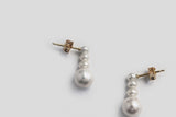 MONDAY EDITION(マンデイエディション) The 4 Pearls Earrings