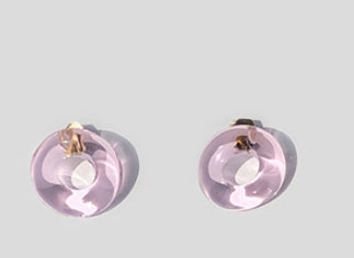 ★人氣★MONDAY EDITION★SWEET DONUT GLASS EARRINGS MONDAY EDITION(マンデイエディション) Sweet Donut Glass