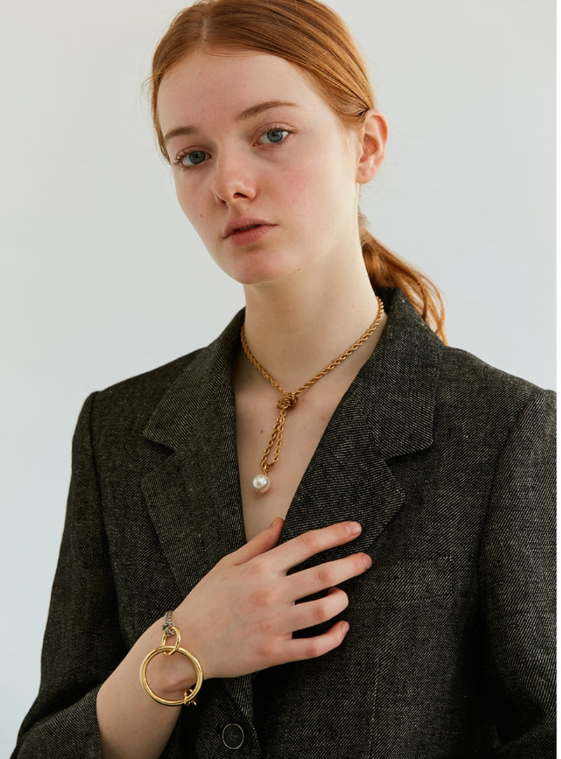 MONDAY EDITION(マンデイエディション) Linked Circle Bracelet