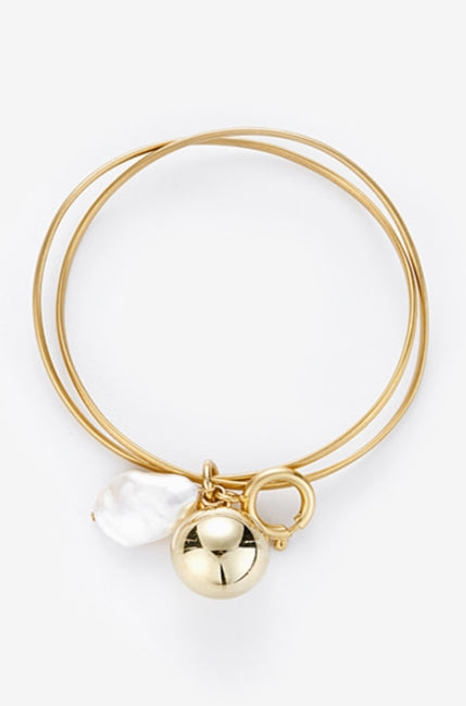 MONDAY EDITION(マンデイエディション) Wave Bangle