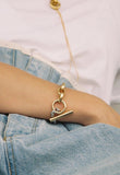 MONDAY EDITION(マンデイエディション)  Simple Chain T Bracelet