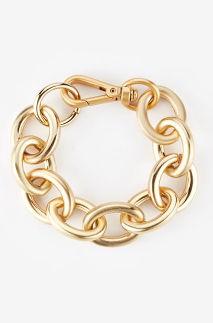 MONDAY EDITION(マンデイエディション) bold oval chain bracelet