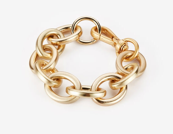 MONDAY EDITION(マンデイエディション) bold oval chain bracelet