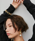 MONDAY EDITION(マンデイエディション) bold oval chain bracelet