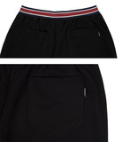 ロマンティッククラウン(ROMANTIC CROWN) STRIPE BANDING JOGGER PANTS_BLACK