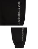 ロマンティッククラウン(ROMANTIC CROWN) STRIPE BANDING JOGGER PANTS_BLACK