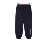 ロマンティッククラウン(ROMANTIC CROWN) STRIPE BANDING JOGGER PANTS_NAVY