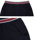 ロマンティッククラウン(ROMANTIC CROWN) STRIPE BANDING JOGGER PANTS_NAVY