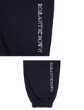 ロマンティッククラウン(ROMANTIC CROWN) STRIPE BANDING JOGGER PANTS_NAVY