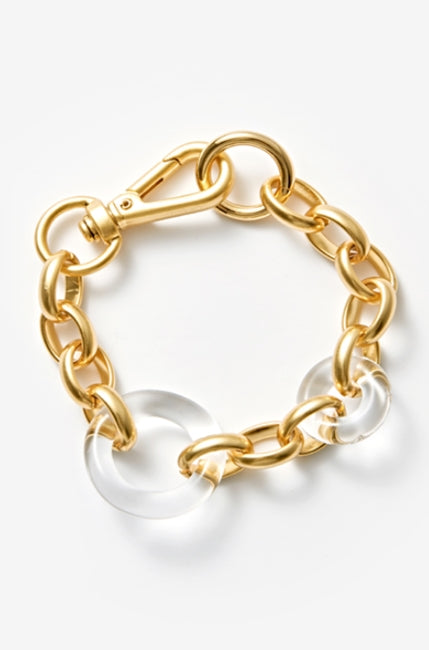 MONDAY EDITION(マンデイエディション) Donut Glass Bracelet