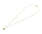 MONDAY EDITION(マンデイエディション) bohemian glass necklace_yellow green