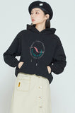ロマンティッククラウン(ROMANTIC CROWN) CEREMONY LAUREL HOODIE_BLACK RMTC
