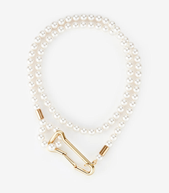 MONDAY EDITION(マンデイエディション)  Big Locking Pearl Necklace