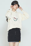 ロマンティッククラウン(ROMANTIC CROWN) CEREMONY LAUREL HOODIE_OATMEAL